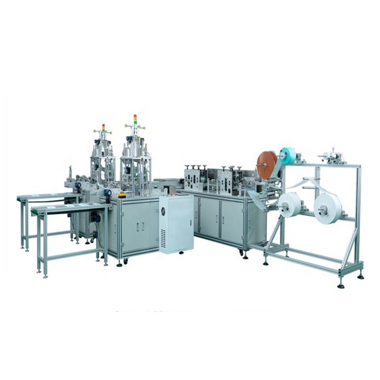 Automatic disposable 3ply face mask machine